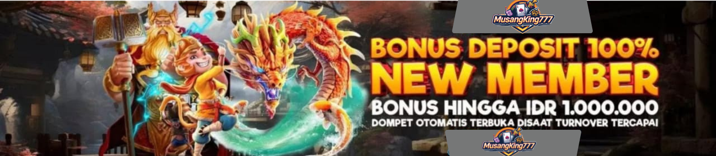 BONUS DEPOSIT 100% KHUSUS NEW MEMBER